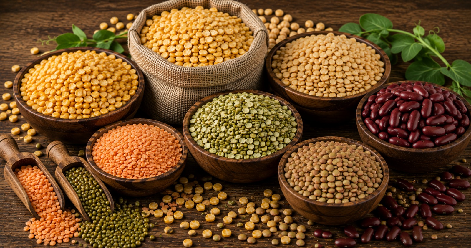 Toor Dal and Rajma Moong Variety Split