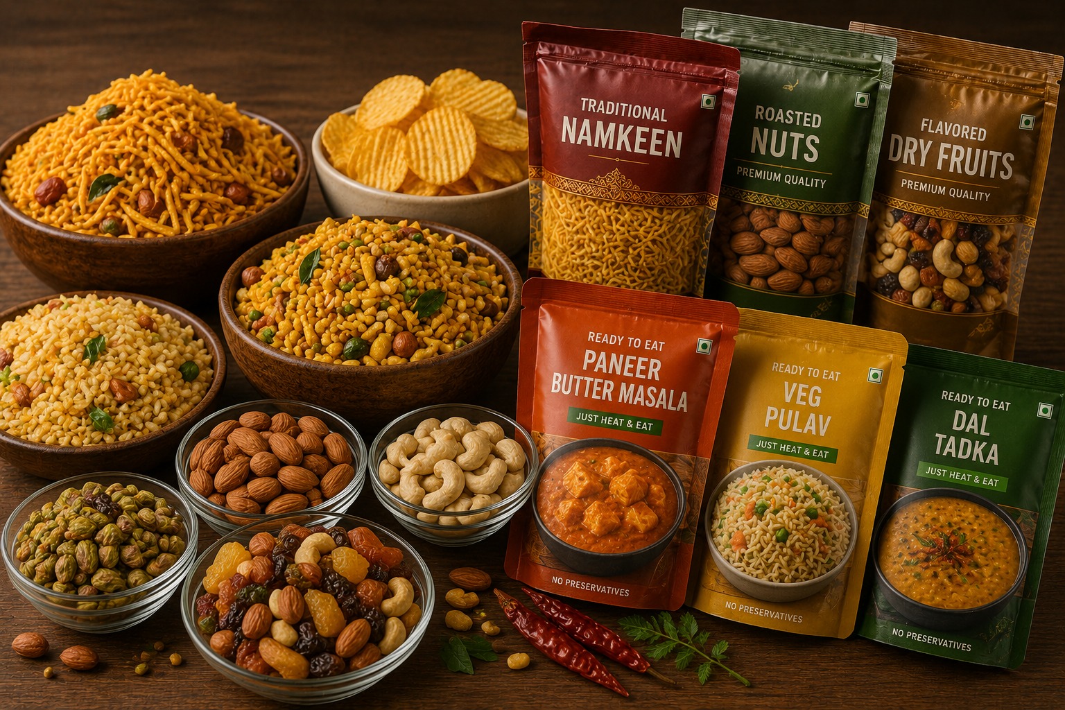 Snacks and Dry Fruits